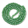Opaque Solid Color Imitation Jade Glass Beads Strands EGLA-A039-P2mm-D07-3