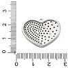 Brass Micro Pave Cubic Zirconia Pendant KK-L228-27P-3