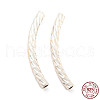 925 Sterling Silver Tube Beads STER-Q191-01A-S-1