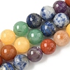 Chakra Natural Mixed Gemstone Beads Strands G-P574-A03-10mm-2