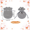 Calabash Velvet Jewelry Storage Drawstring Pouches TP-WH0011-05D-2