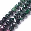 Natural Ruby in Zoisite Beads Strands G-P457-A06-29-1