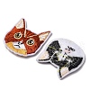 Polyester Embroidery Cloth Iron On/Sew On Patches DIY-U009-02-2