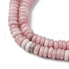 Natural Pink Opal Beads Strands G-L624-H06-6x2mm-4