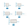 Alloy Buckles PALLOY-TA0002-11P-8