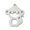 201 Stainless Steel Pendants STAS-F316-30P-02-1