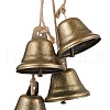 Iron Bell Pendant Decoration HJEW-JM02238-4