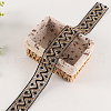 10 Yards Polyester Embroidery Lace Ribbon with Paillette PW-WG94215-02-3