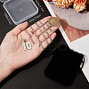 Beebeecraft 1Pc 304 Stainless Steel Figaro Chain Number Pendant Necklaces NJEW-BBC0001-28C-P-3