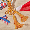 Polyester Braided Tassel Rope for Indoor Flagpole AJEW-WH0542-90-4