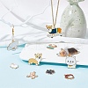 SUNNYCLUE 32Pcs 16 Style Alloy Enamel Pendants ENAM-SC0002-91-5