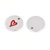 304 Stainless Steel Enamel Charms STAS-T064-69P-01-2