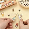 45pcs 9 styles Alloy Enamel Pendants ENAM-CJ0003-80-3