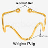 European and American Style 304 Stainless Steel Cuff Bangles DL4487-2-4