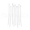 Tarnish Resistant 304 Stainless Steel Flat Head Pins STAS-E023-0.6x40mm-1