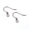 304 Stainless Steel Earring Hook Findings STAS-G130-47P-1