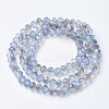 Electroplate Glass Beads Strands EGLA-A034-J2mm-F03-2
