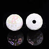 UV Plating Opaque Acrylic Beads OACR-T028-63A-2