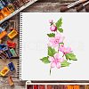 PET Hollow Out Drawing Painting Stencils Sets DIY-WH0172-358-6