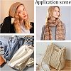 Fingerinspire 50Pcs PU Leather Label Tags DIY-FG0003-05-7