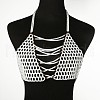 Plastic Imitation Pearl Beaded Multi Layer Bridal Shoulder Chains WG1B7F3-02-1