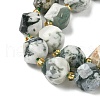 Natural Tree Agate Beads Strands G-U023-A15-01-3