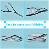 Plastic Rain Bonnets AJEW-WH0419-75A-5