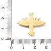 304 Stainless Steel Pendants STAS-I334-18G-3