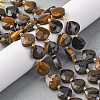 Natural Tiger Eye Beads Strands G-P570-E04-02-1
