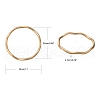 Smooth Surface Alloy Linking Ring PALLOY-S117-164-3