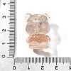 Transparent Resin Little Bear Ornament RESI-S015-01A-3