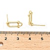 Alloy Stud Earring Findings PALLOY-I224-04G-3