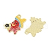 Cinco De Mayo Theme Alloy Enamel Pendants ENAM-V001-05L-G-2