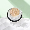 Zinc Alloy & Enamel Stretch Finger Rings for Women RJEW-M101-01C-G-2