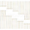 SUNNYCLUE 100Pcs 5 Styles Brass Eye Pin KK-SC0005-31-1