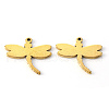 PVD Vacuum Plating 304 Stainless Steel Pendants STAS-N092-74G-2