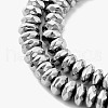 Electroplate Non-magnetic Synthetic Hematite Beads Strands G-J160-D-01-3