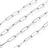 Tarnish Resistant 304 Stainless Steel Cable Chain CHS-M003-14P-2