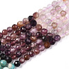 Natural Mixed Gemstone Beads Strands G-D080-A01-02-21-4