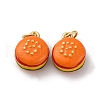Brass Enamel Charms KK-Q098-16G-A-1
