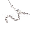 Mother's Day Jewellery Natural Cultured Freshwater Pearl Copper Wire Wrapped Bird Egg Nest Pendant Necklaces NJEW-TA00190-5