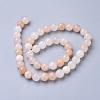 Natural Pink Aventurine Beads Strand X-G-P397-01-2