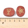 4Pcs 4 Styles Natural Red Jasper Display Decorations G-F786-02C-03-3