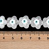 Transparent Glass Beads Strands GLAA-K070-01G-4