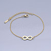 201 Stainless Steel Link Bracelets BJEW-T011-JN501-2-1