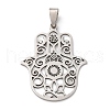 201 Stainless Steel Pendants STAS-V013-16P-1