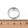 316L Surgical Stainless Steel  Ring Components STAS-C125-02P-3