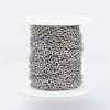 Tarnish Resistant Handmade 304 Stainless Steel Rolo Chains CHS-H007-58P-2