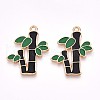 Alloy Enamel Pendants ENAM-N056-433-1