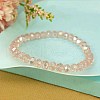 Classic Ethnic Style Faceted Glass Stretch Bracelets for Women RE4529-3-1